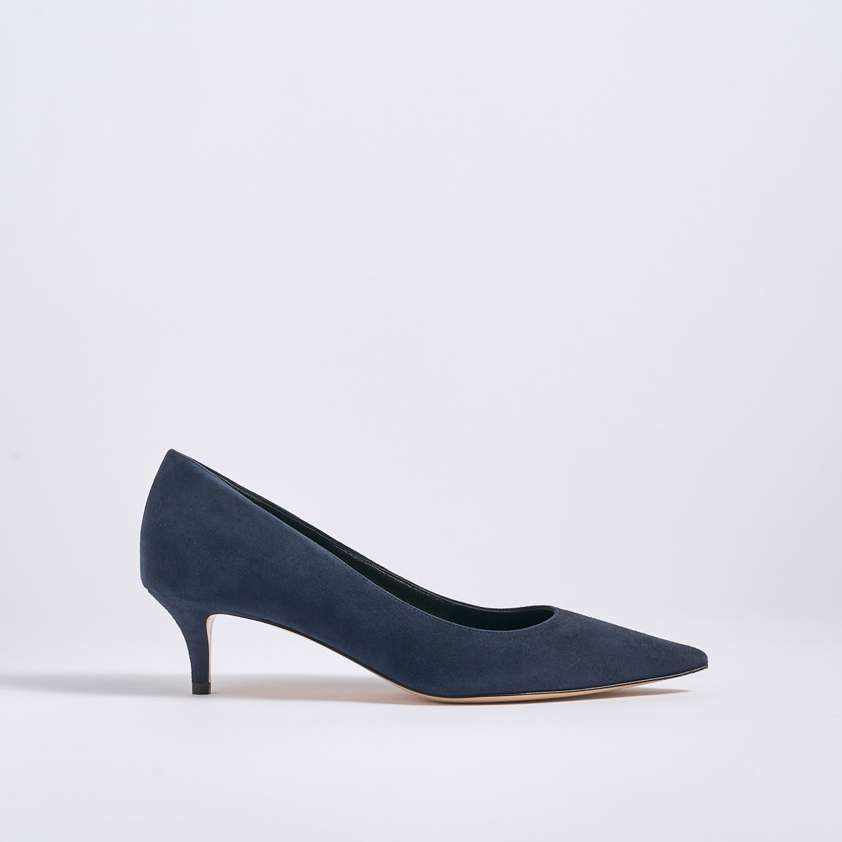 Marion Parke Classic Pump 45 Suede Navy