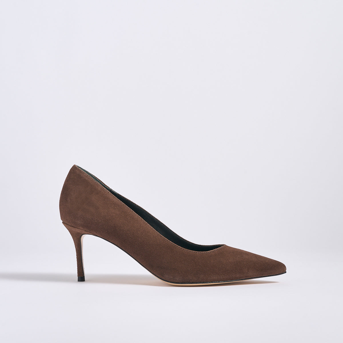 Dark brown womens pumps best sale