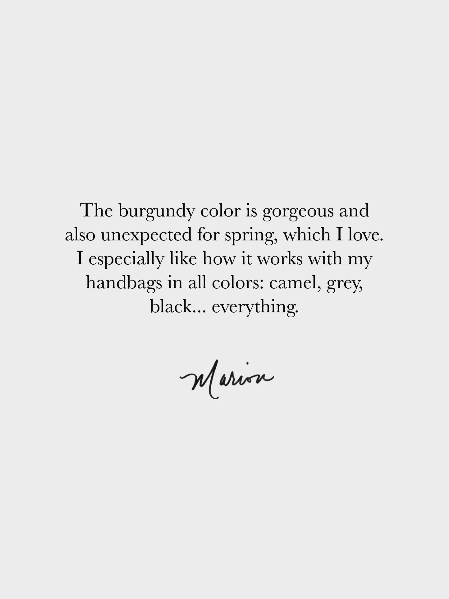 Cynthia Flat | Burgundy