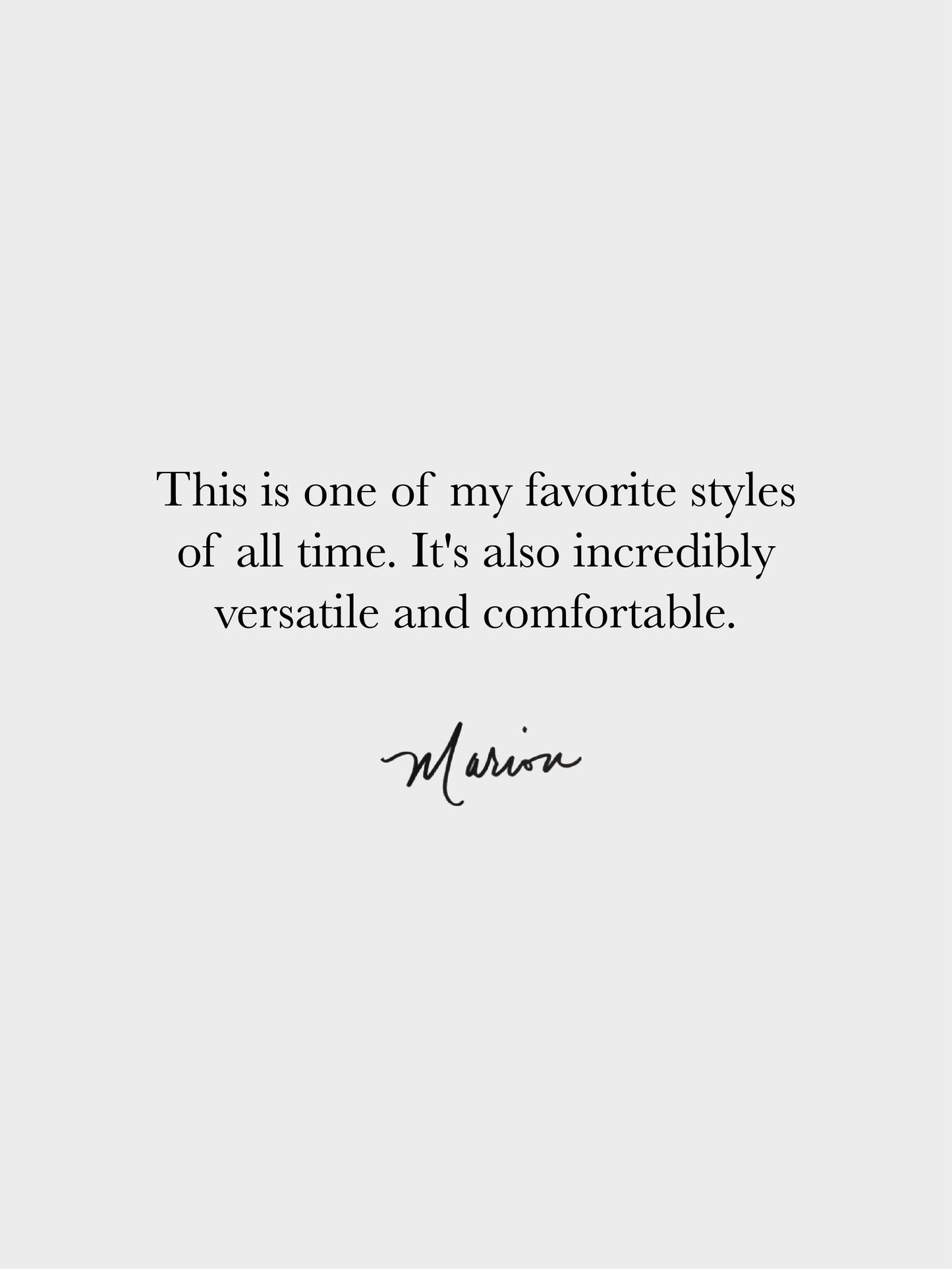 Text on a white background describing a mary jane style heel.