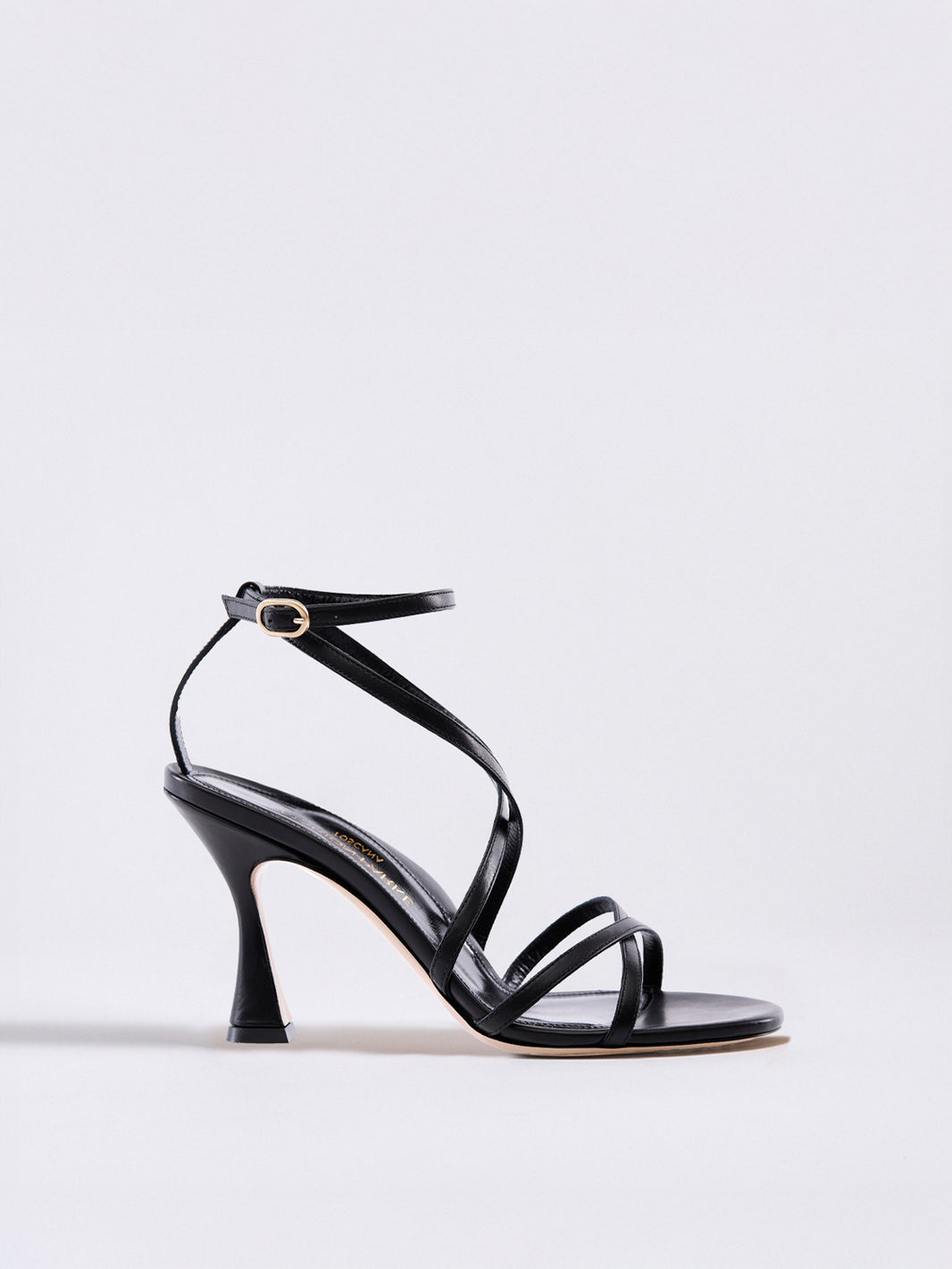 Lottie 85 Sandal | Black Nappa