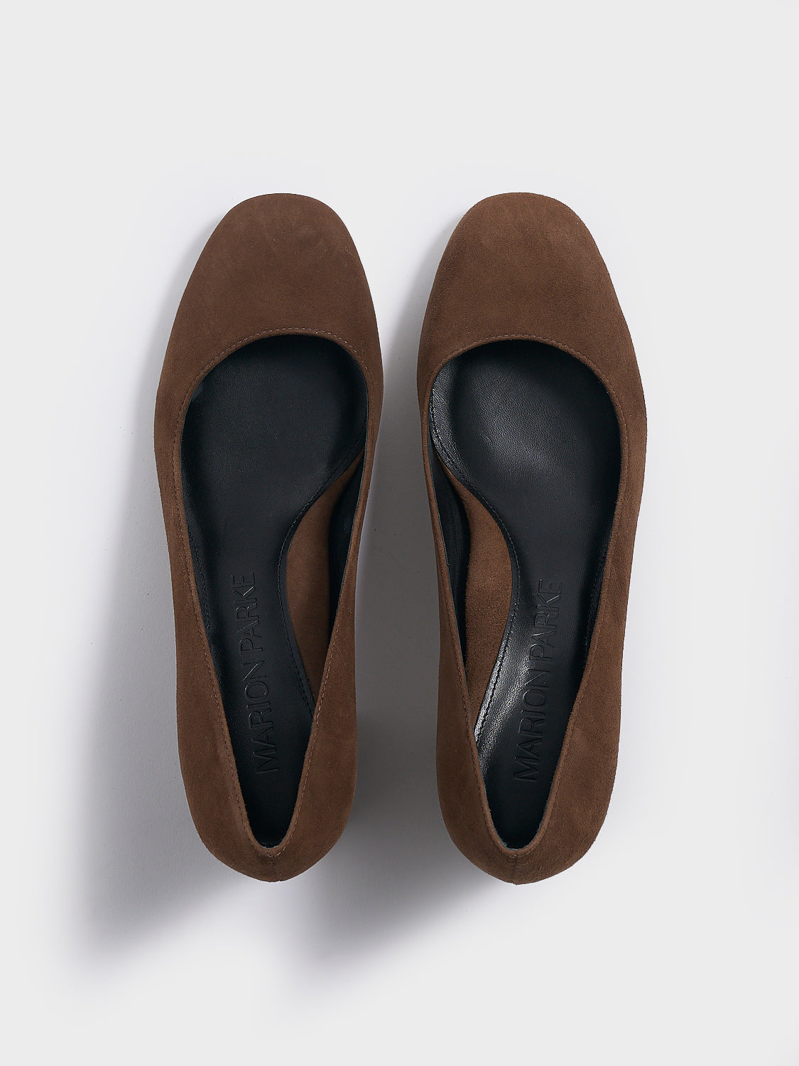 Block Heel Pump 60 | Mocha Suede
