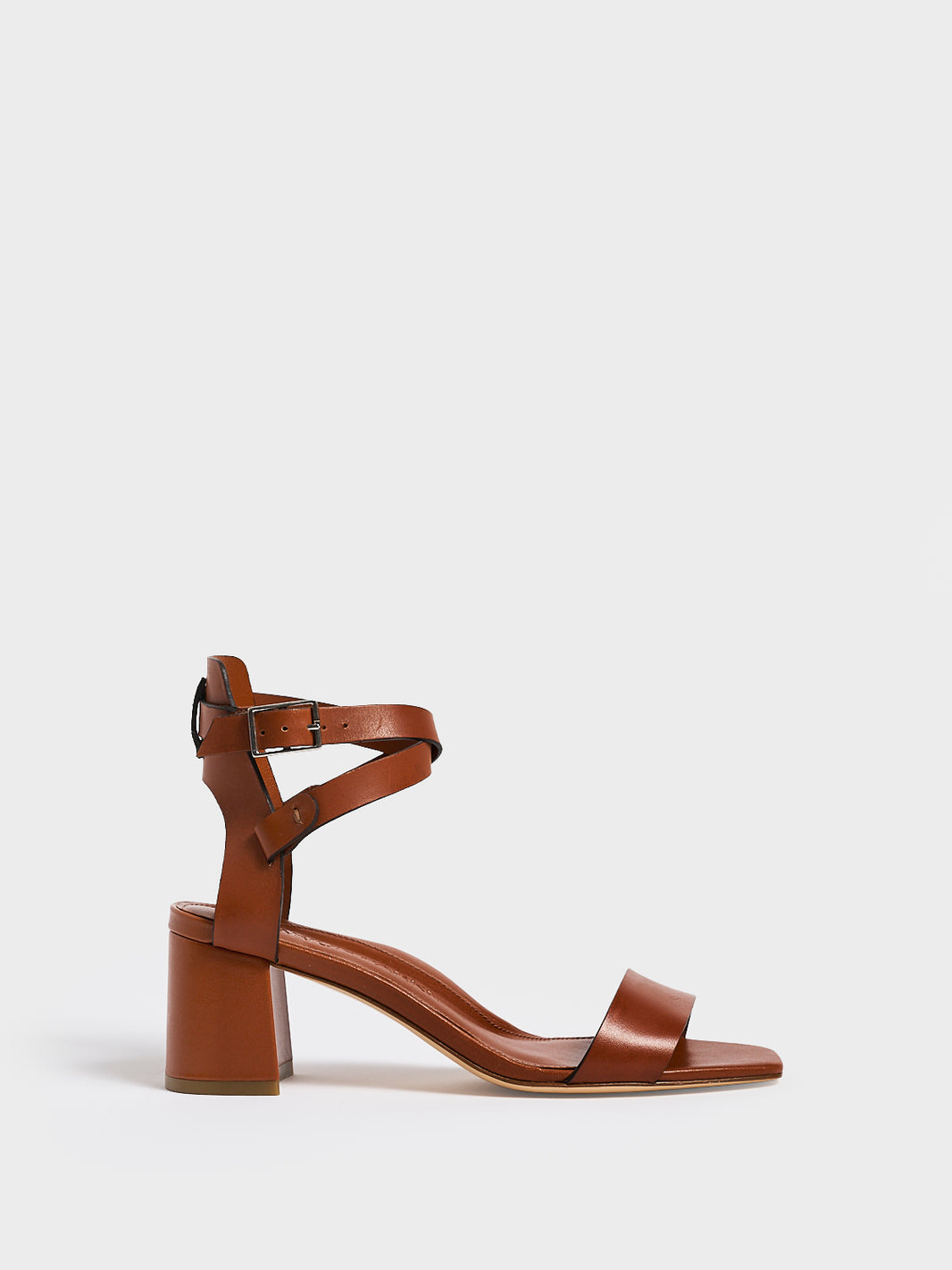 Brett Block Heel | Chestnut