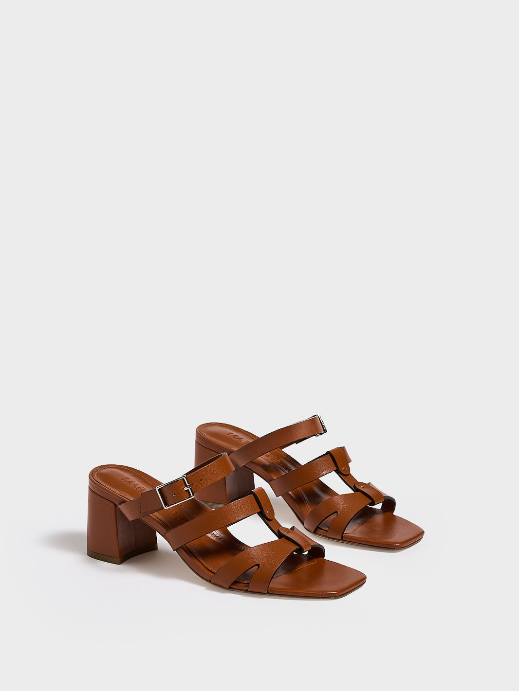 Charlie Block Heel | Chestnut
