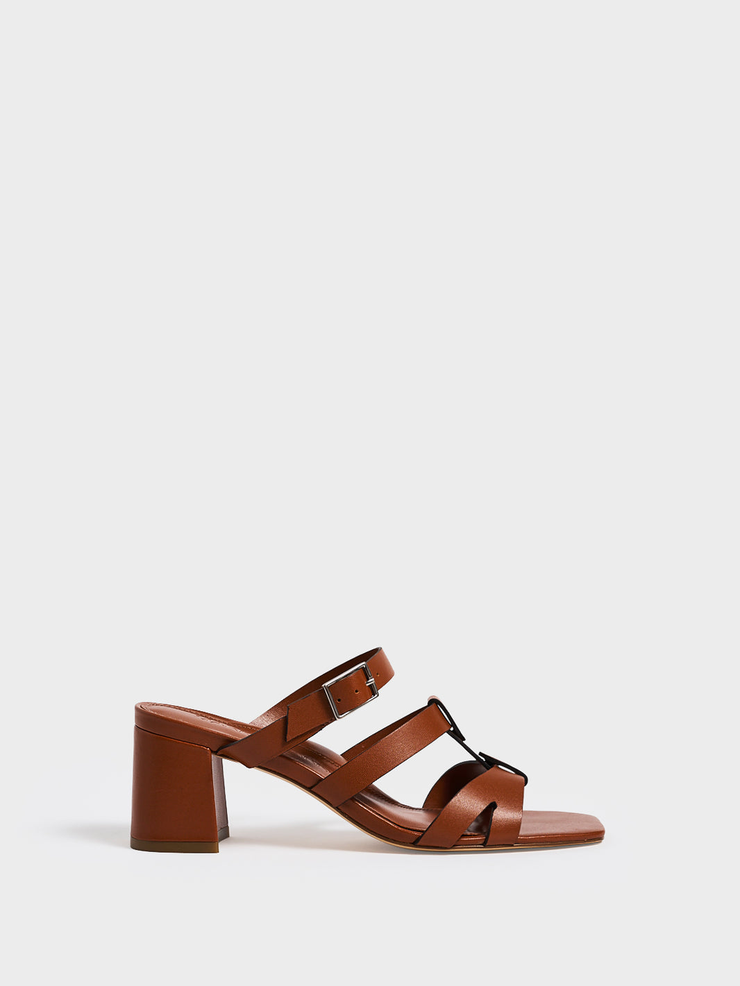 Charlie Block Heel | Chestnut