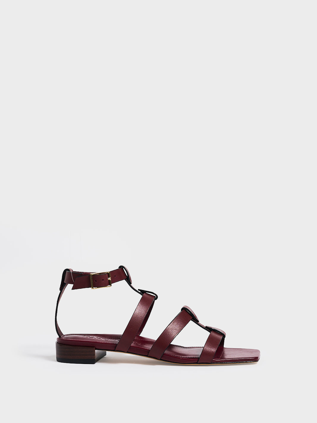 Charlie Flat | Burgundy