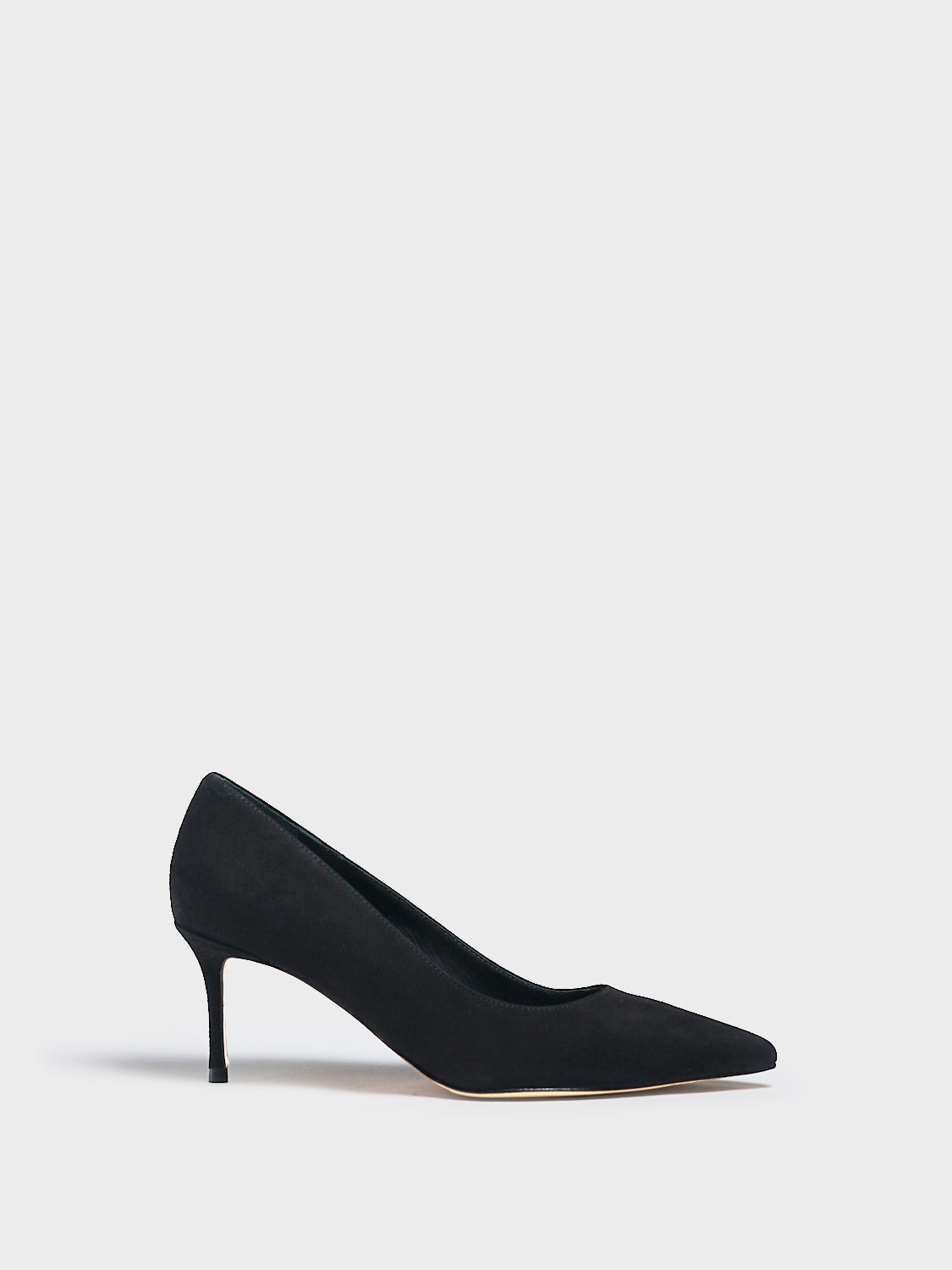 Classic Pump 70 | Black Suede
