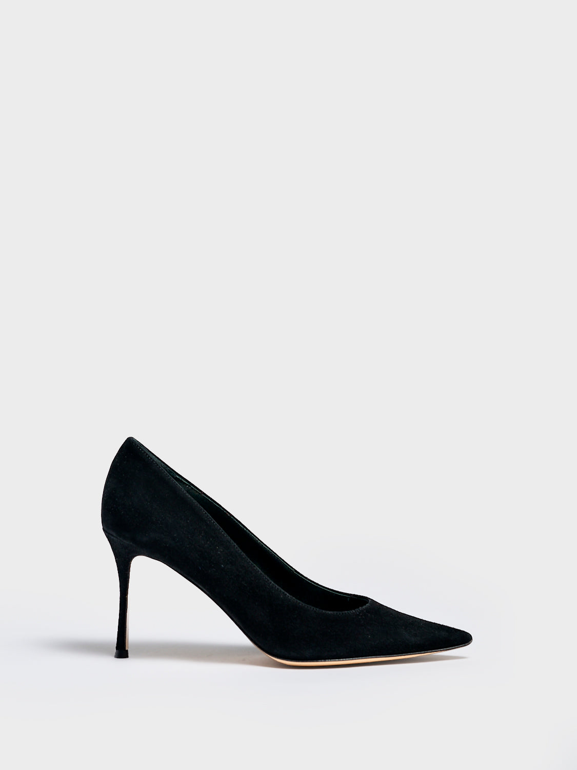 Classic Pump 85 | Black Suede
