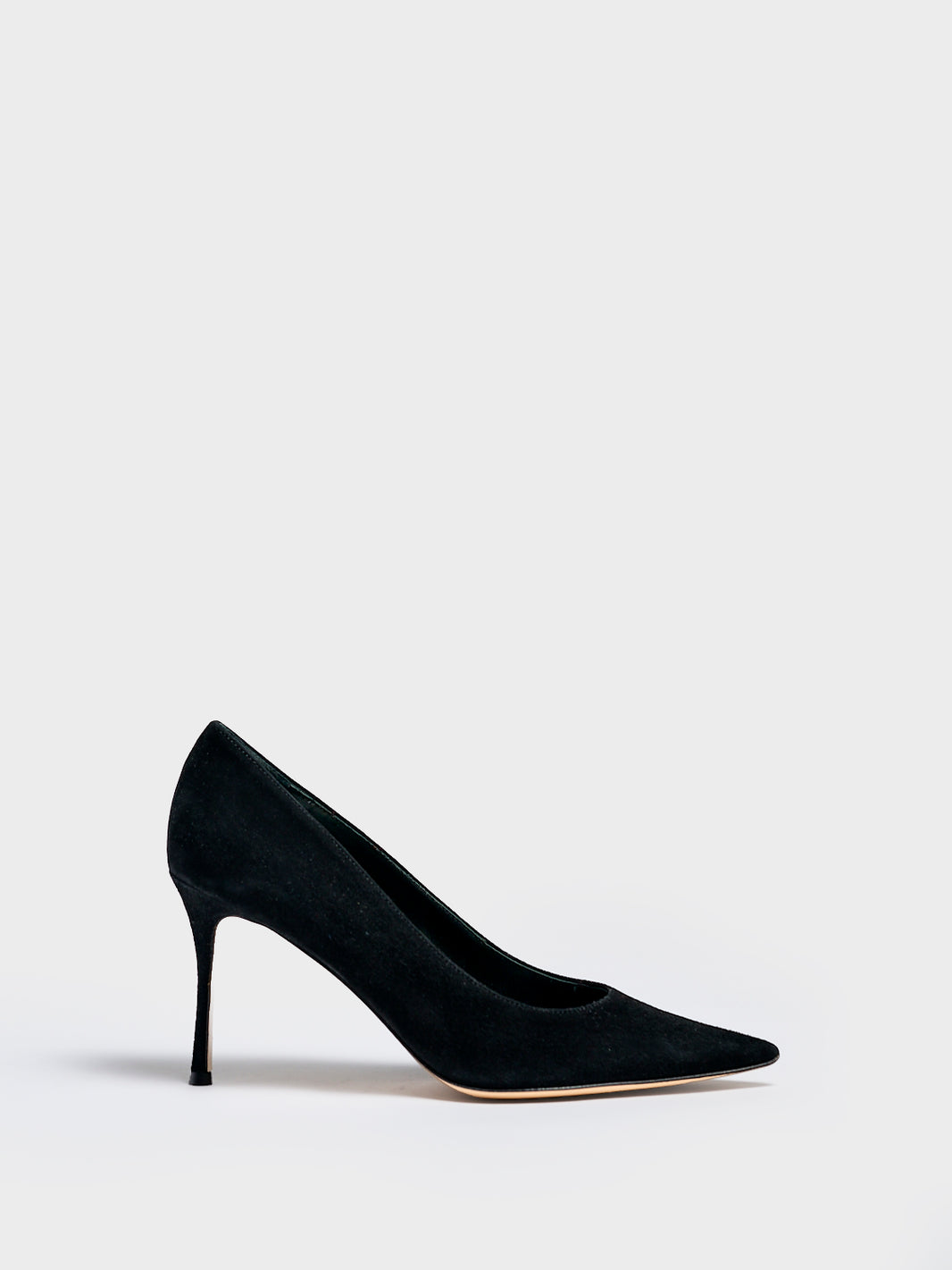 Classic Pump 85 | Black Suede