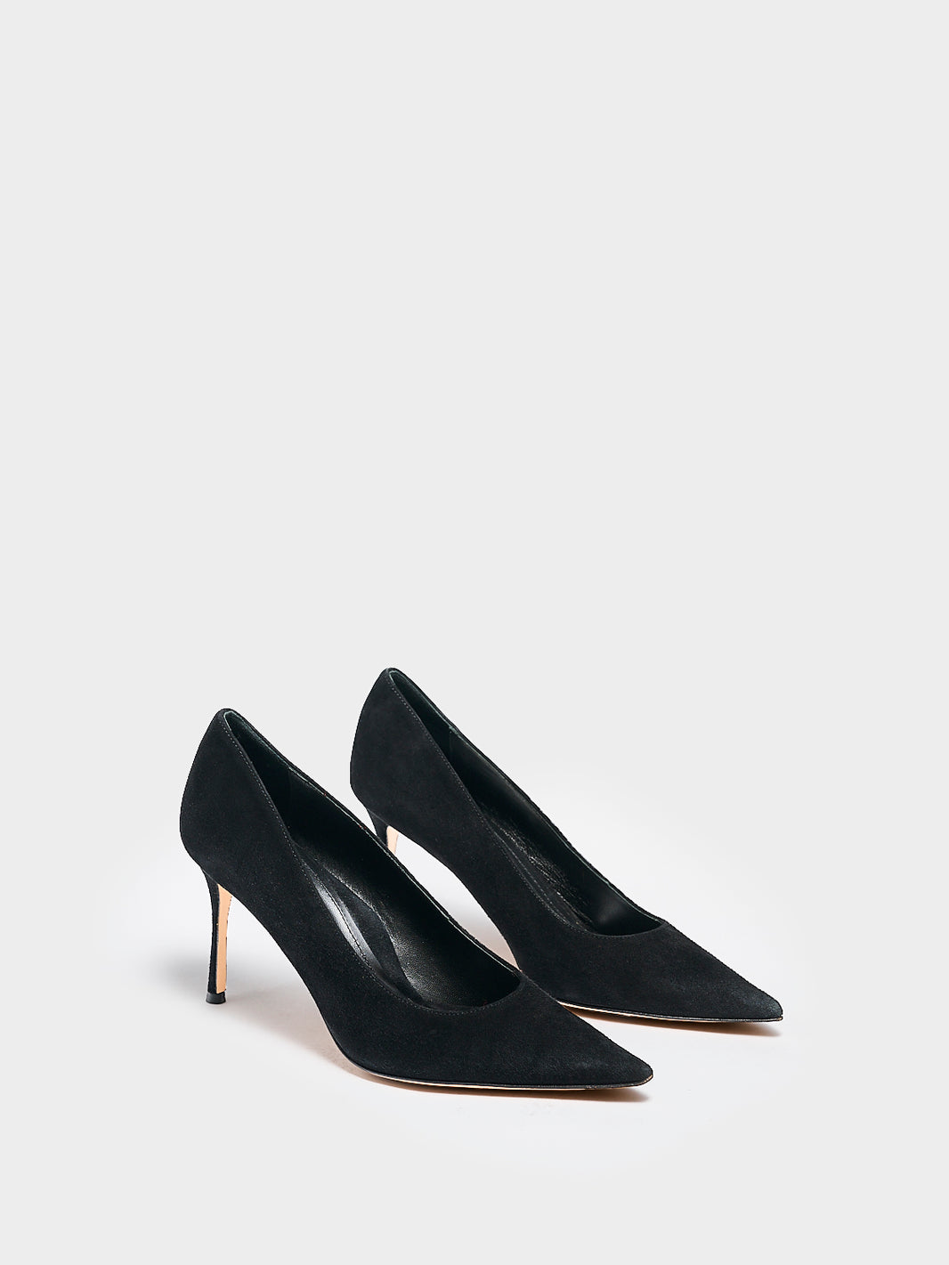 Classic Pump 85 | Black Suede