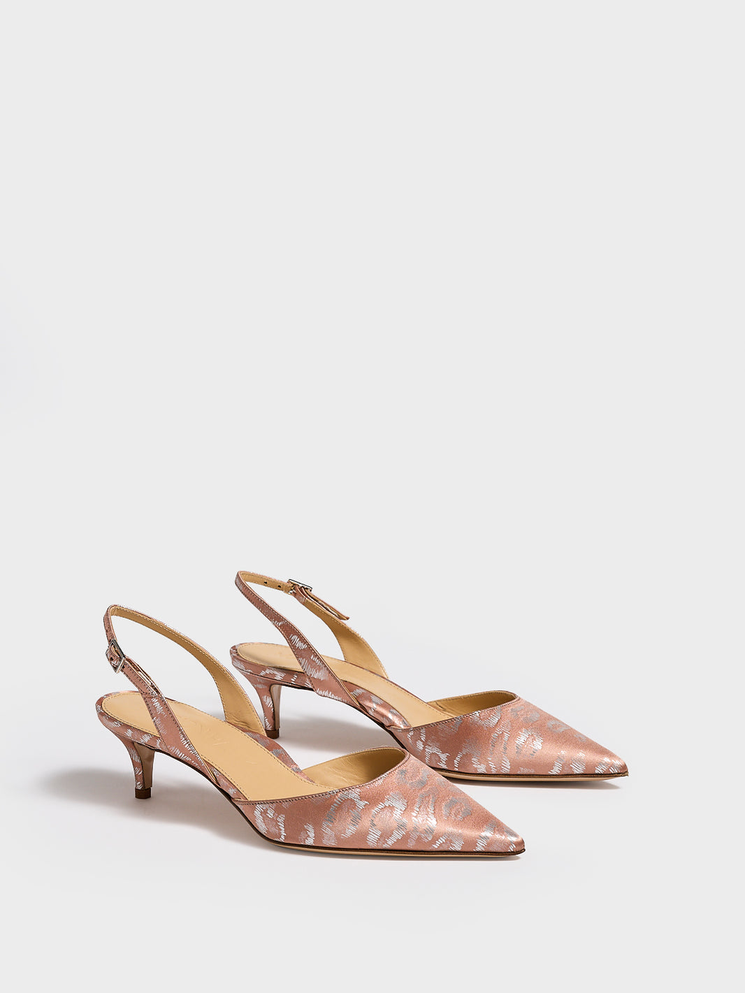 Classic Slingback 45 | Blush Leopard