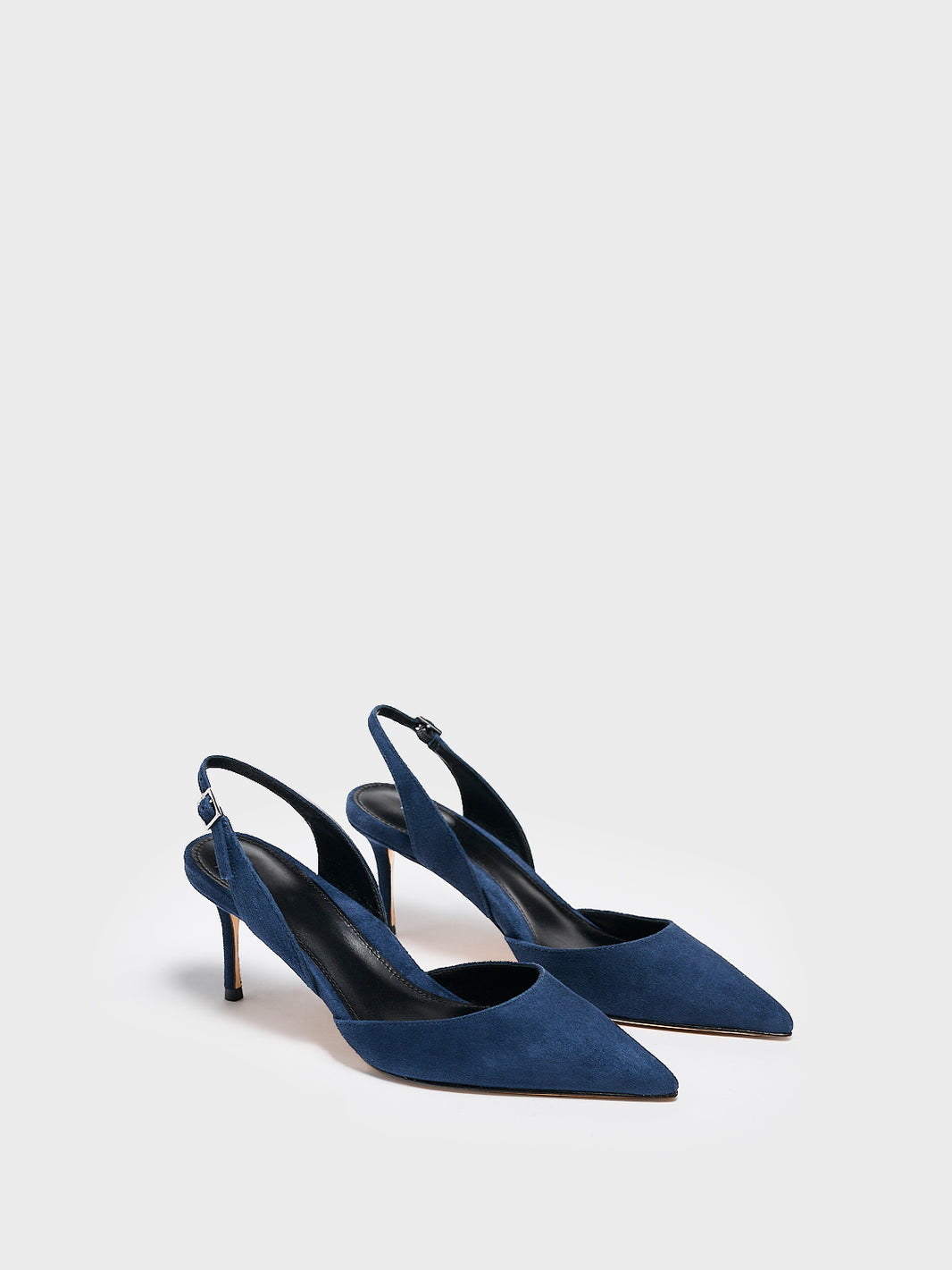 Classic Slingback 70 | Navy Suede