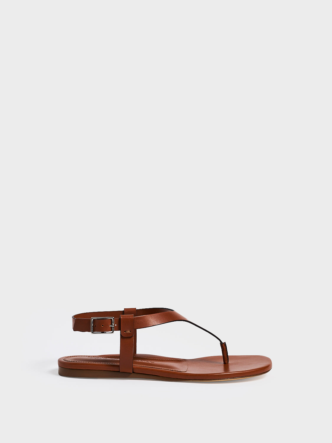 Solana Thong Sandal | Chestnut Leather | Women's Sandal | Marion Parke