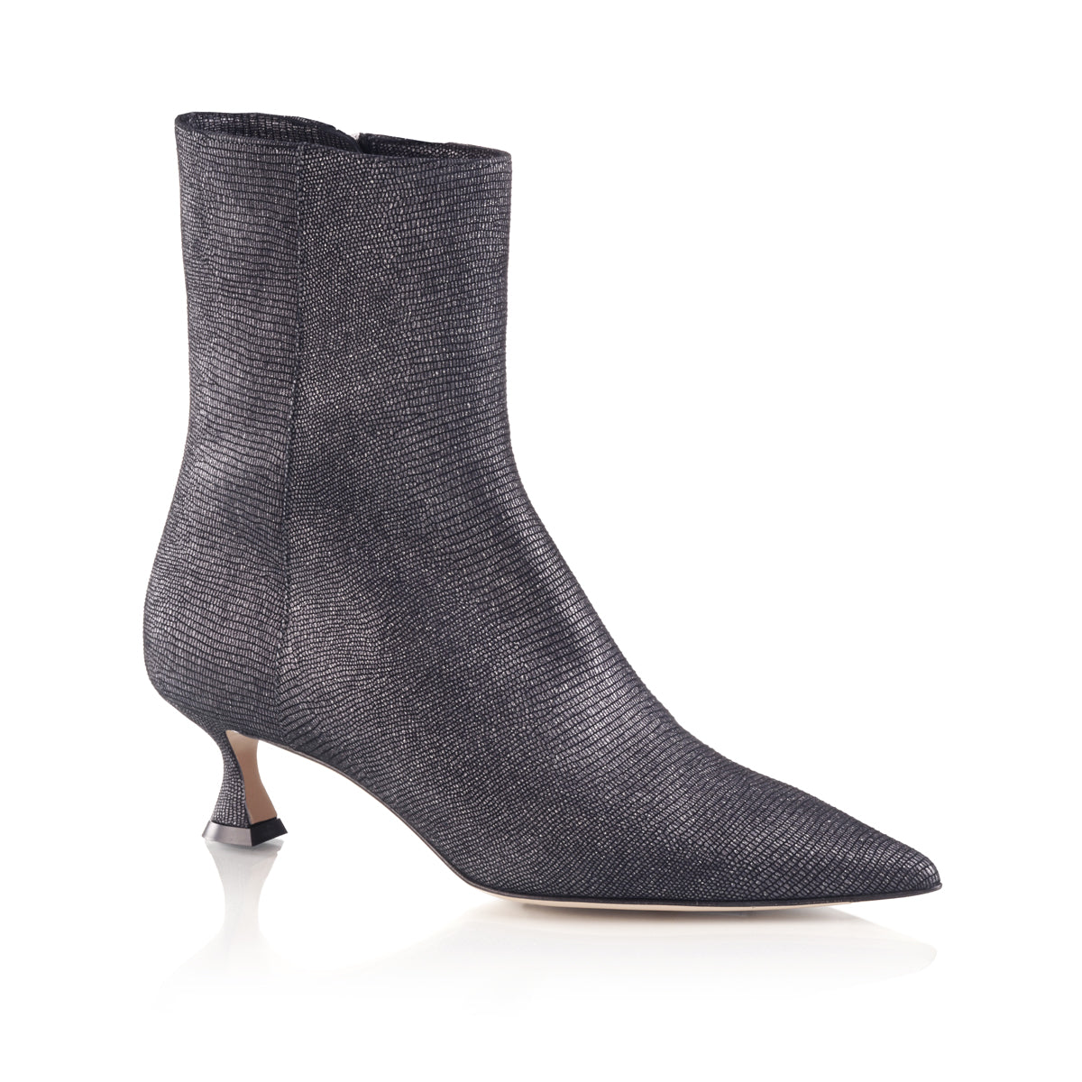 Audra 50 Bootie | Black Glitter