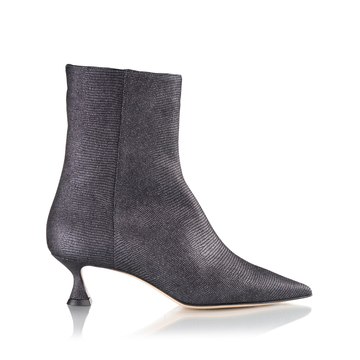 Audra 50 Bootie | Black Glitter