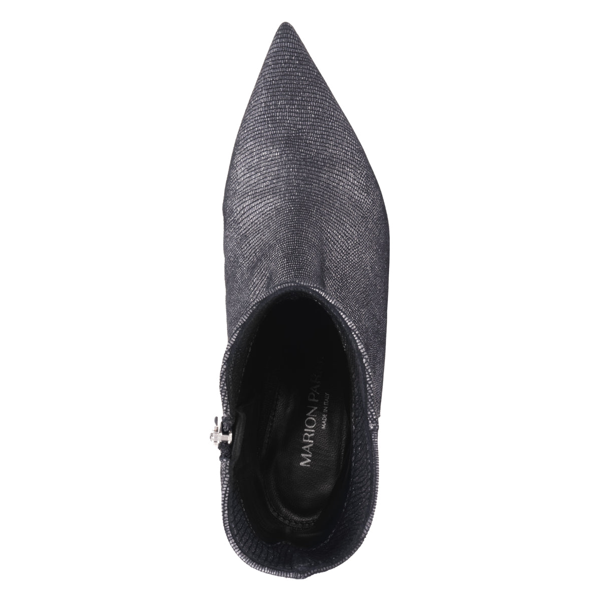 Audra 50 Bootie | Black Glitter