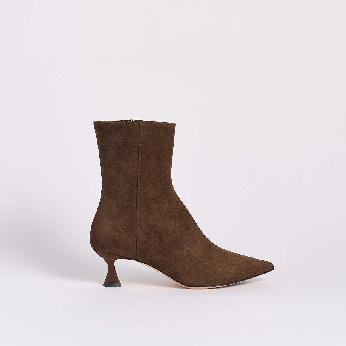 Audra 50 Bootie | Chocolate Suede