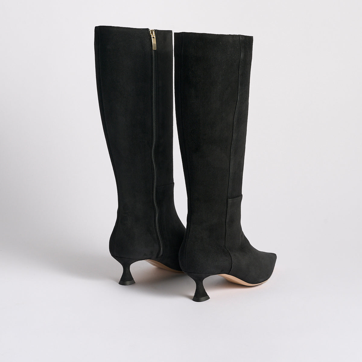 Audra Boot | Black Suede