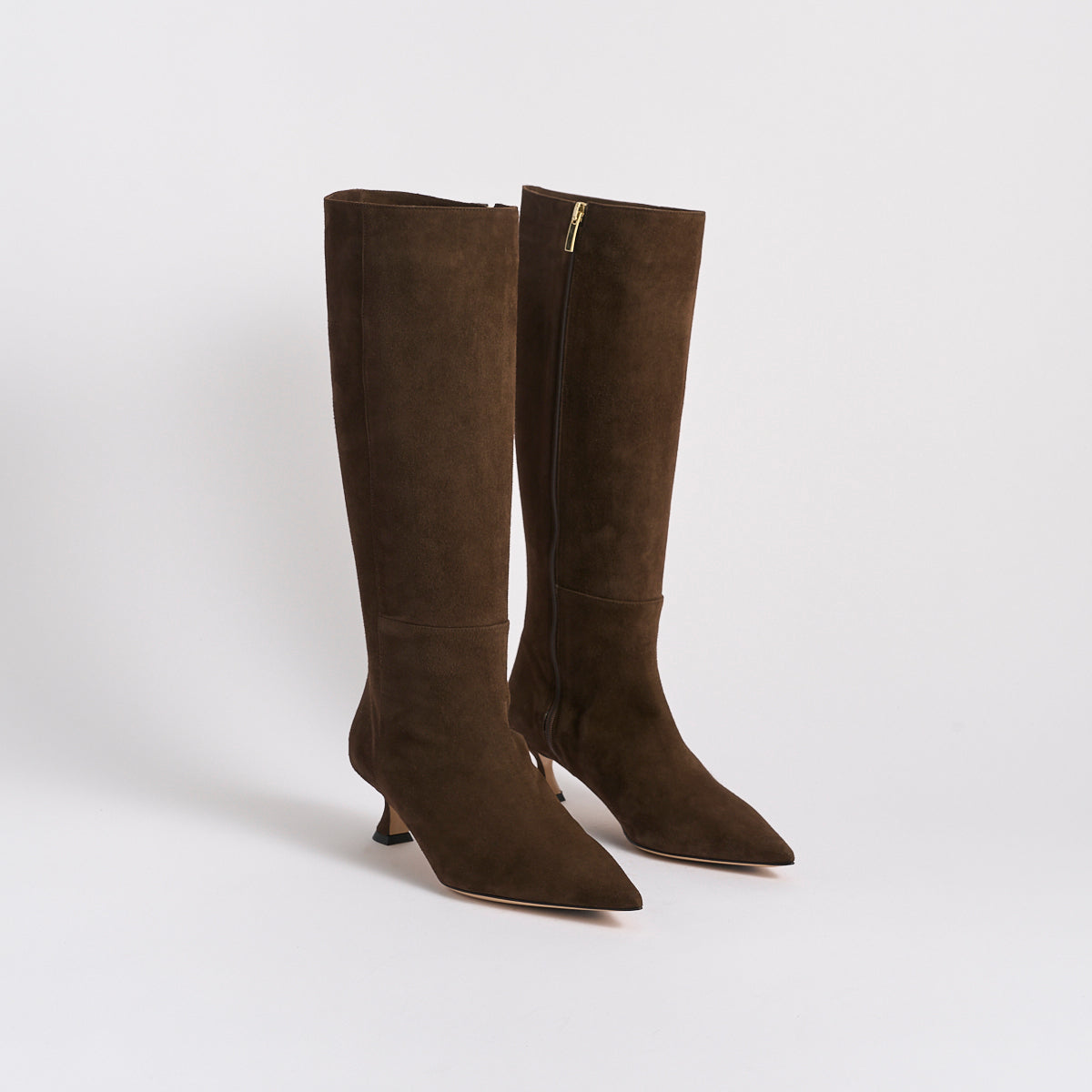 Audra Boot | Chocolate Suede