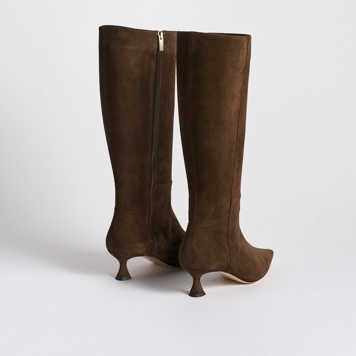 Audra Boot | Chocolate Suede