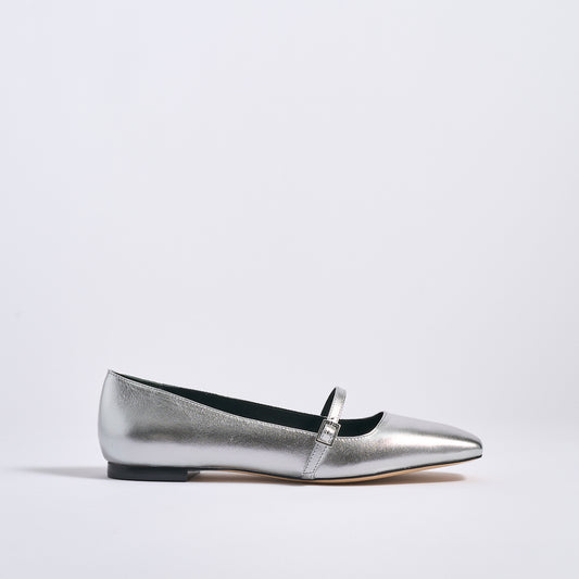 Ballet Flat | Silver