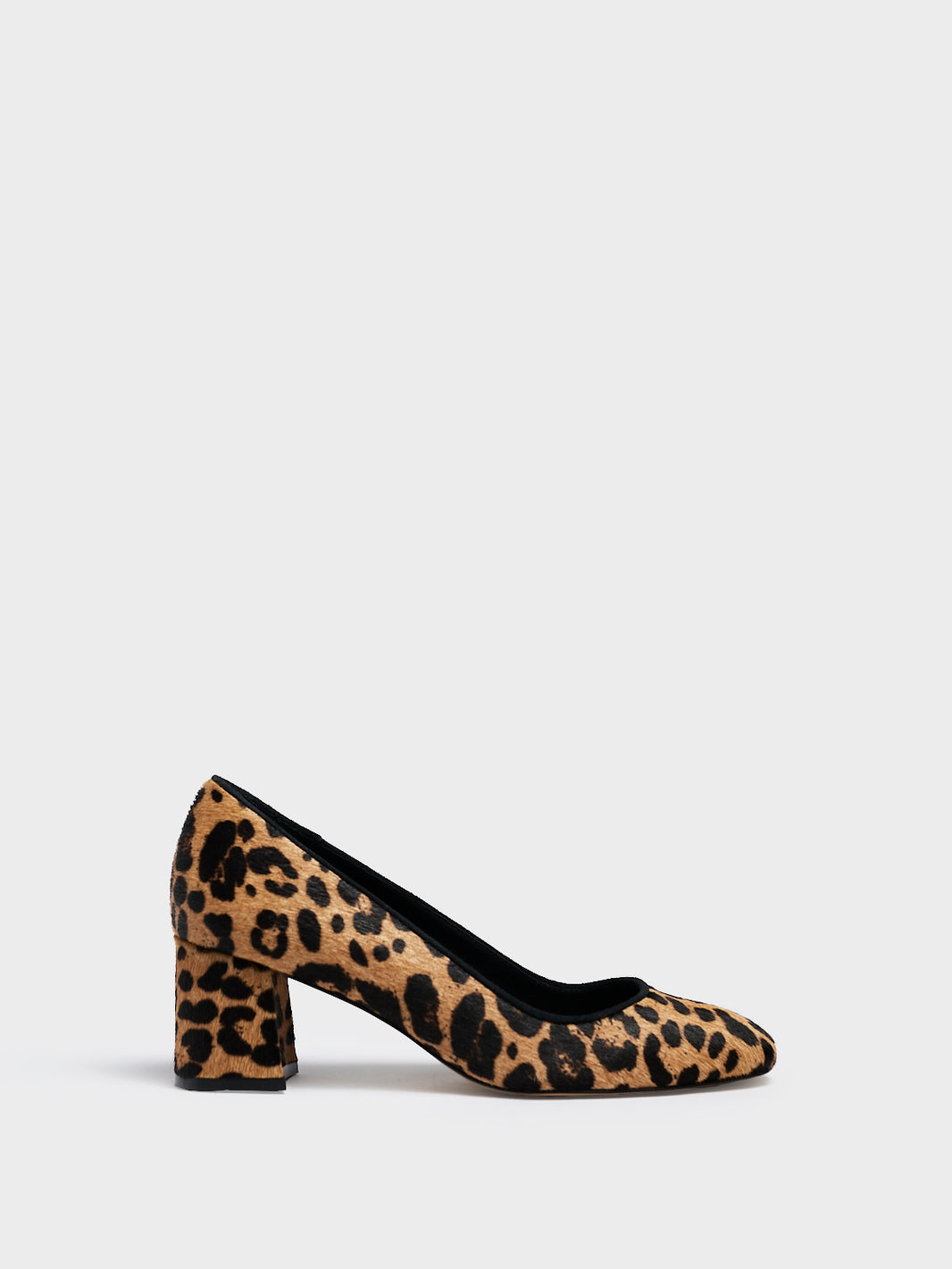 Block Heel Pump 60 | Leopard