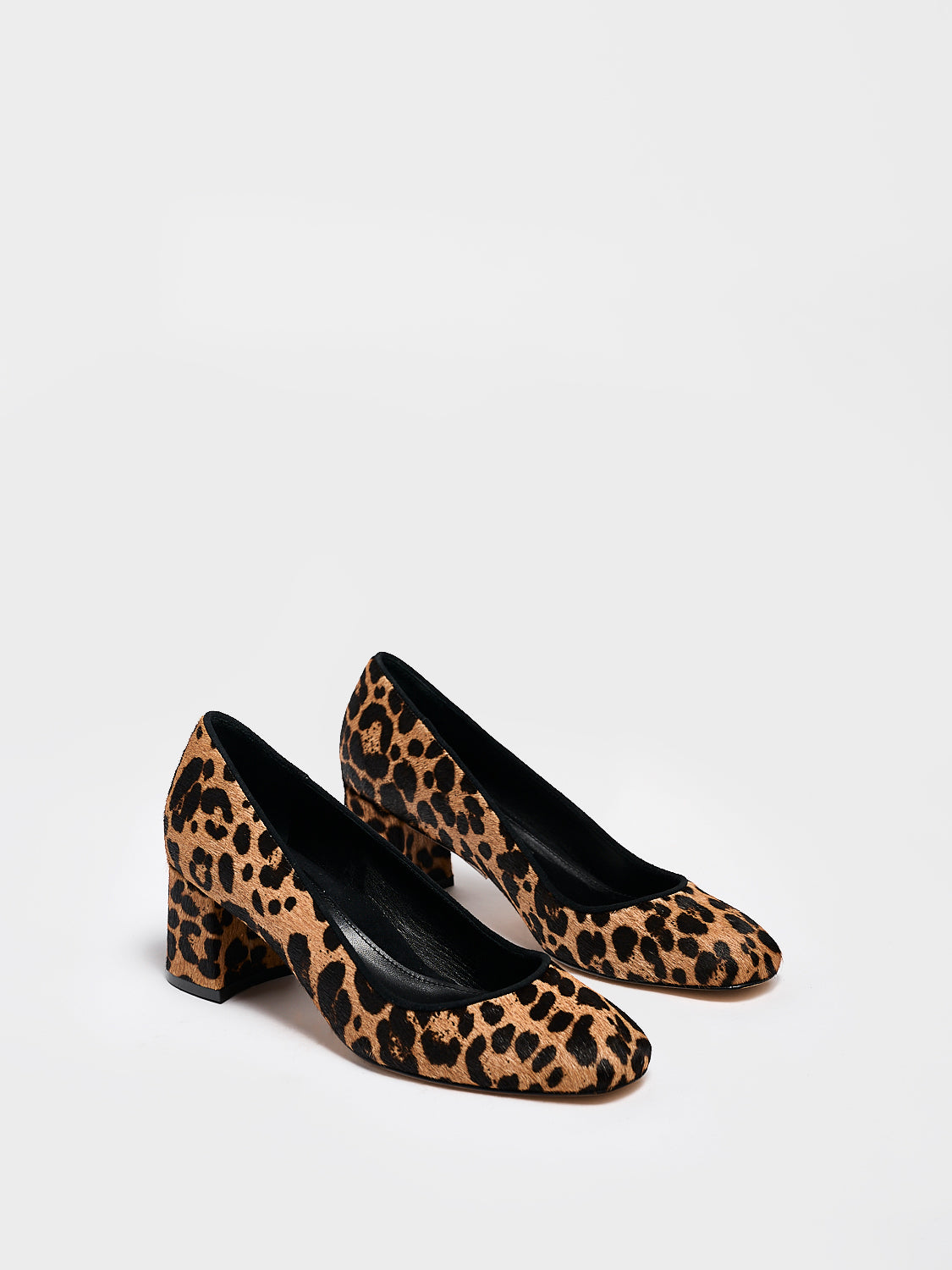 Block Heel Pump 60 | Leopard