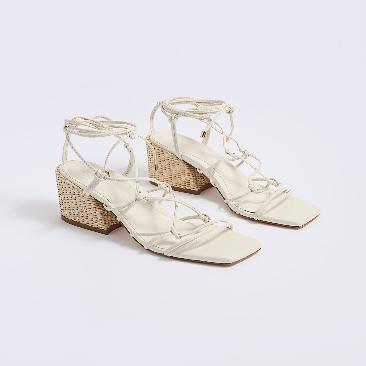 Cassandra Block Heel | Ivory