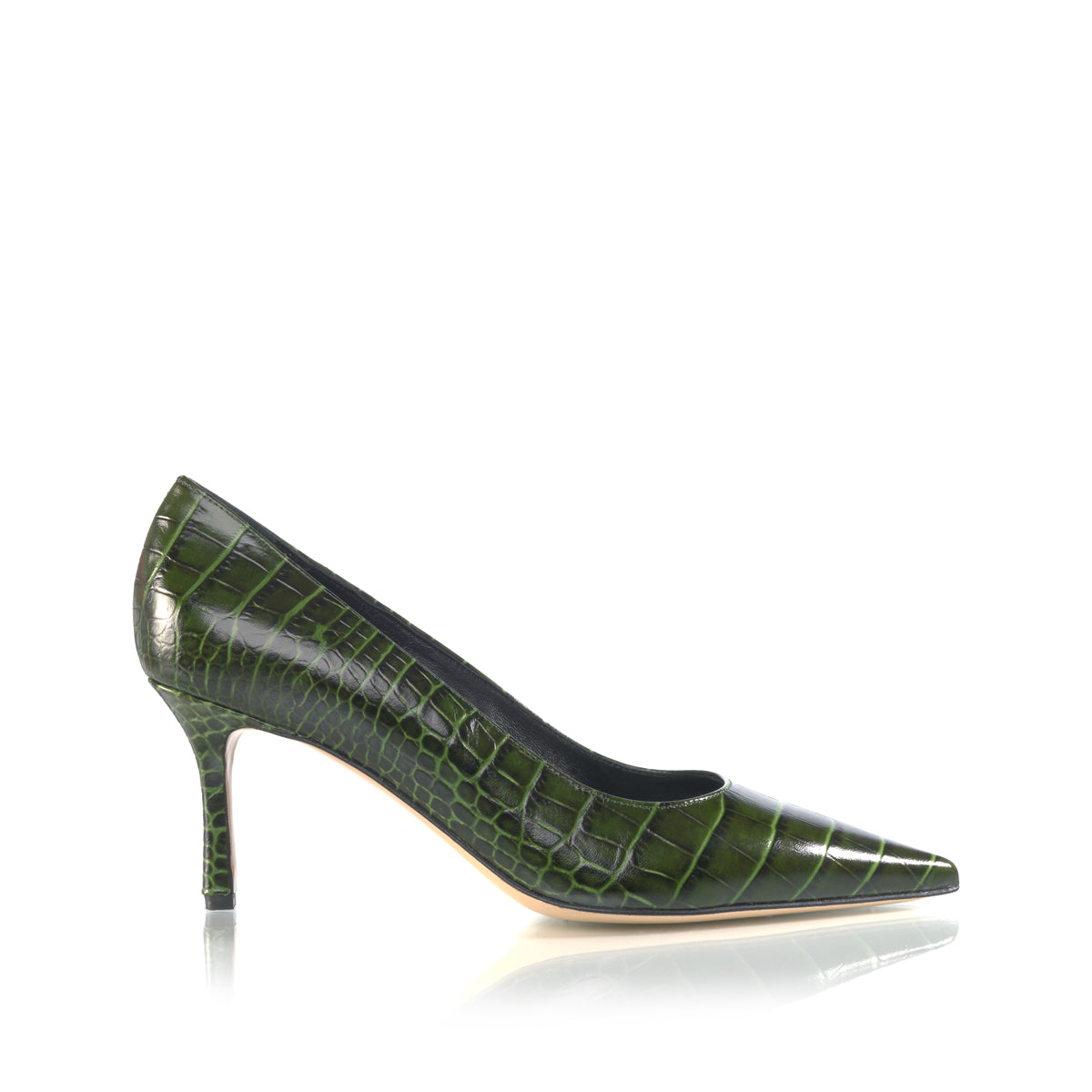 Dark deals green pump