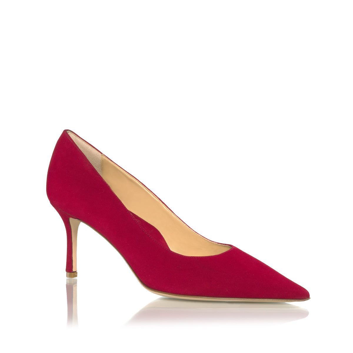 Classic Pump 70 | Classic Red Suede – Marion Parke