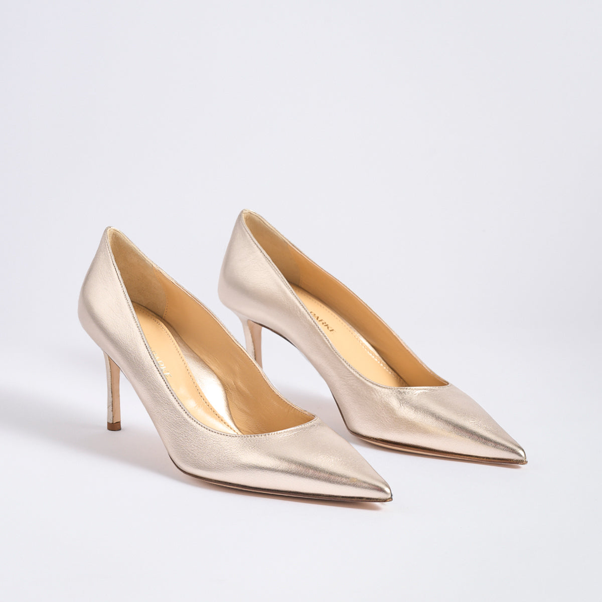 Classic Pump 70 | Beige Metallic