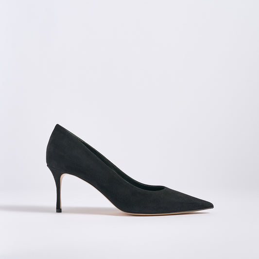 Classic Pump 70 | Black Suede