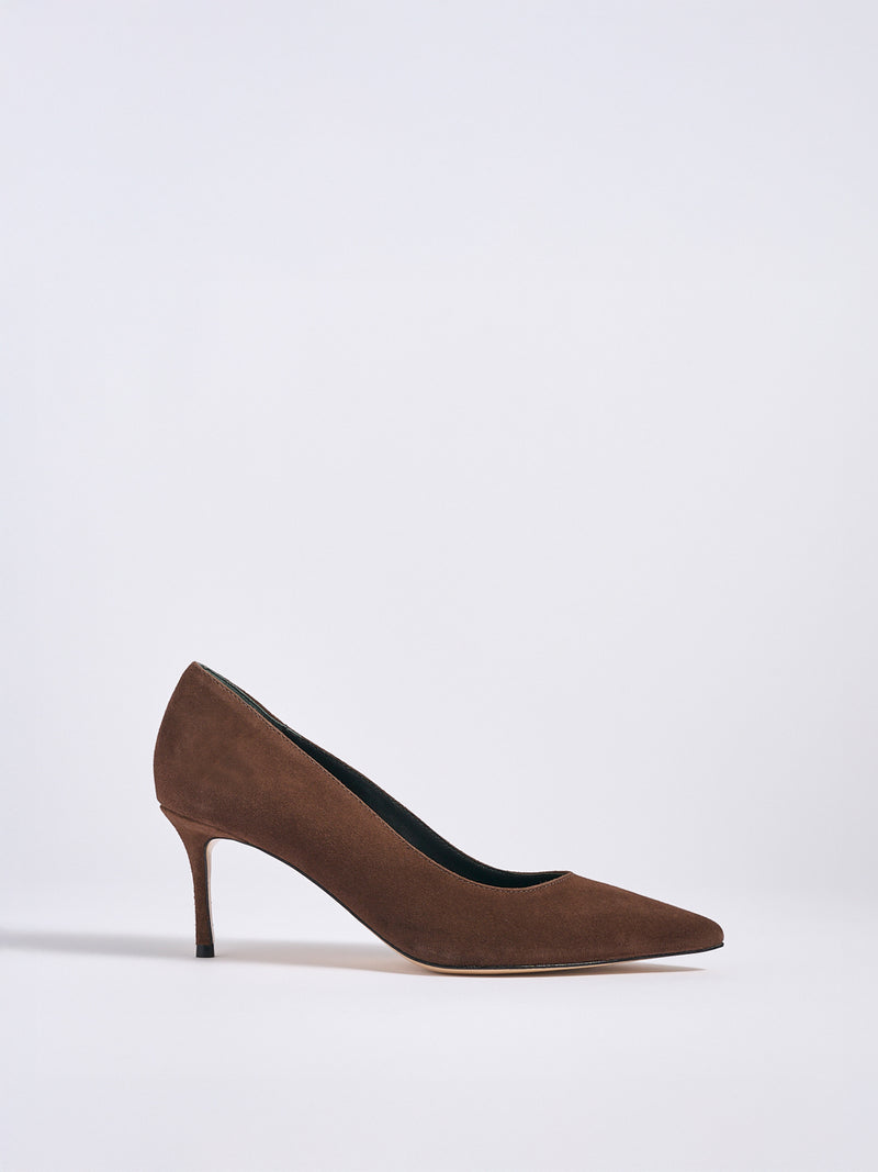 Classic Pump 70 | Chocolate Suede