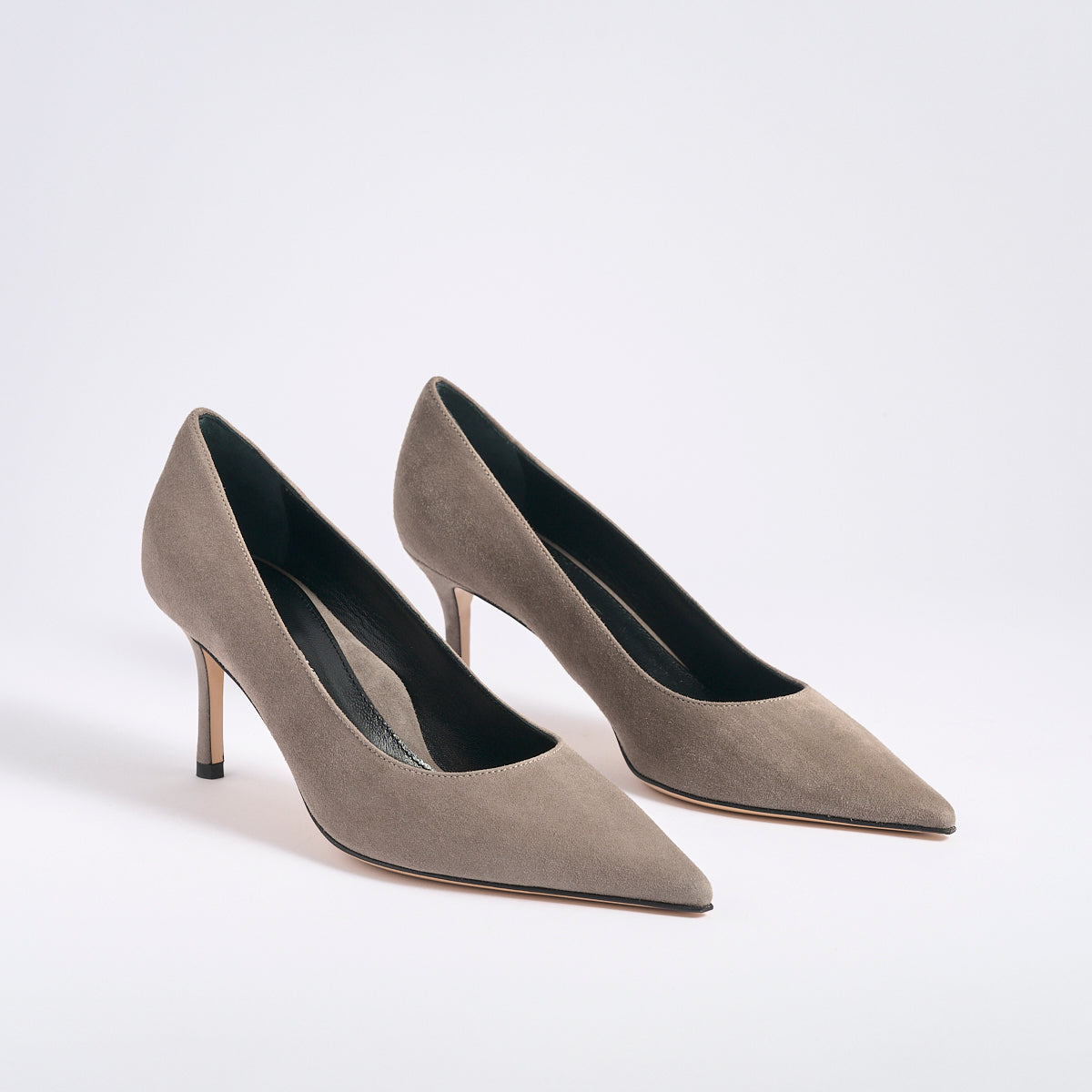 Classic Pump 70 Koala Suede Pump Marion Parke