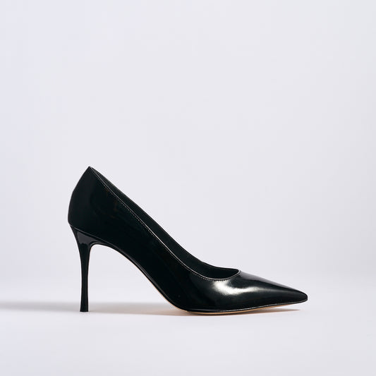 Classic Pump 85 | Black Patent