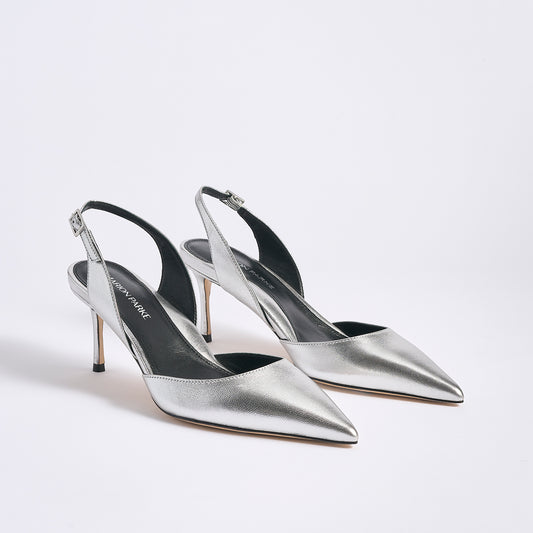 Classic Slingback 70 | Silver