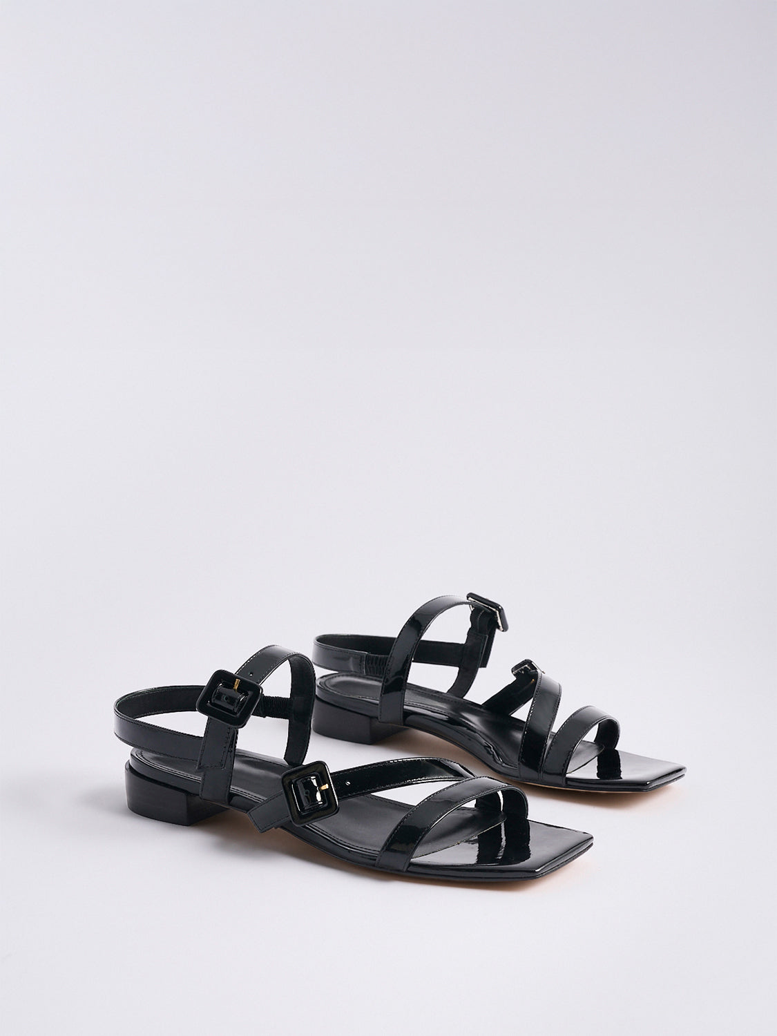 Cleo Flat Sandal | Black