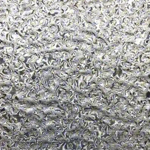 Silver Crinkle Metallic