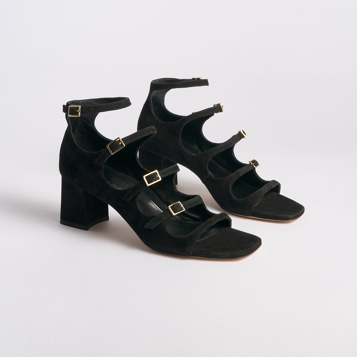 Francine Block Sandal | Black