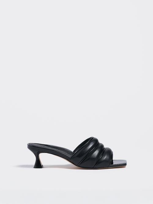 Genevieve Heel Slide | Black