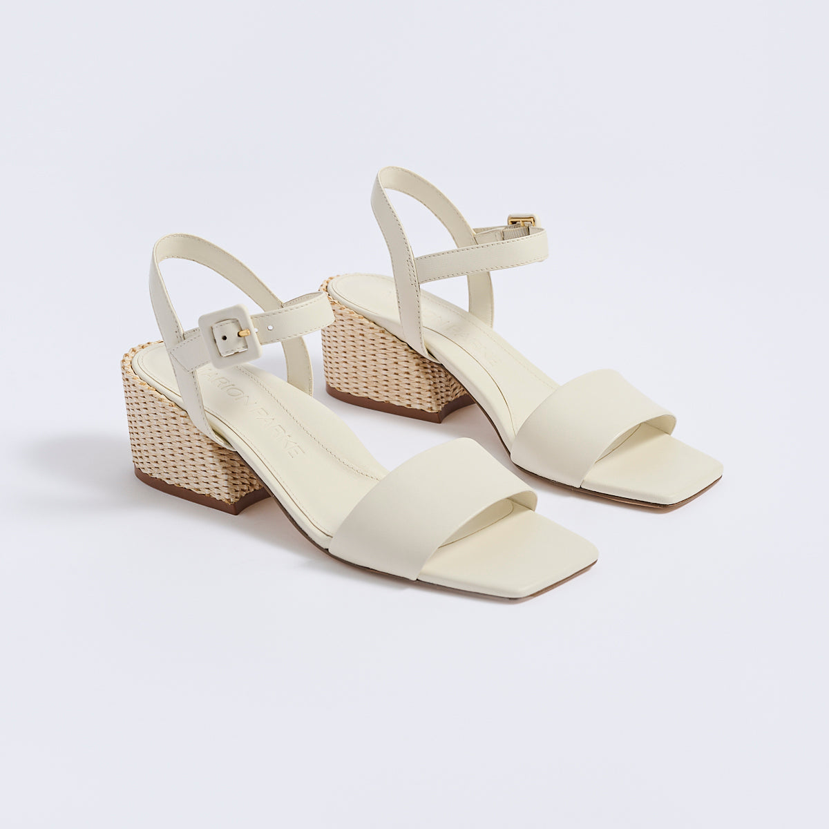 Imogen Block Heel | Ivory