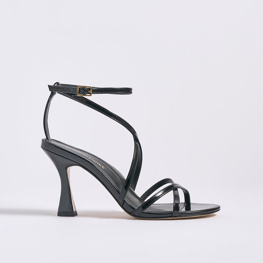 Lottie 85 Sandal | Black Patent