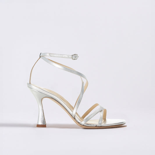 Lottie 85 Sandal | Silver Metallic