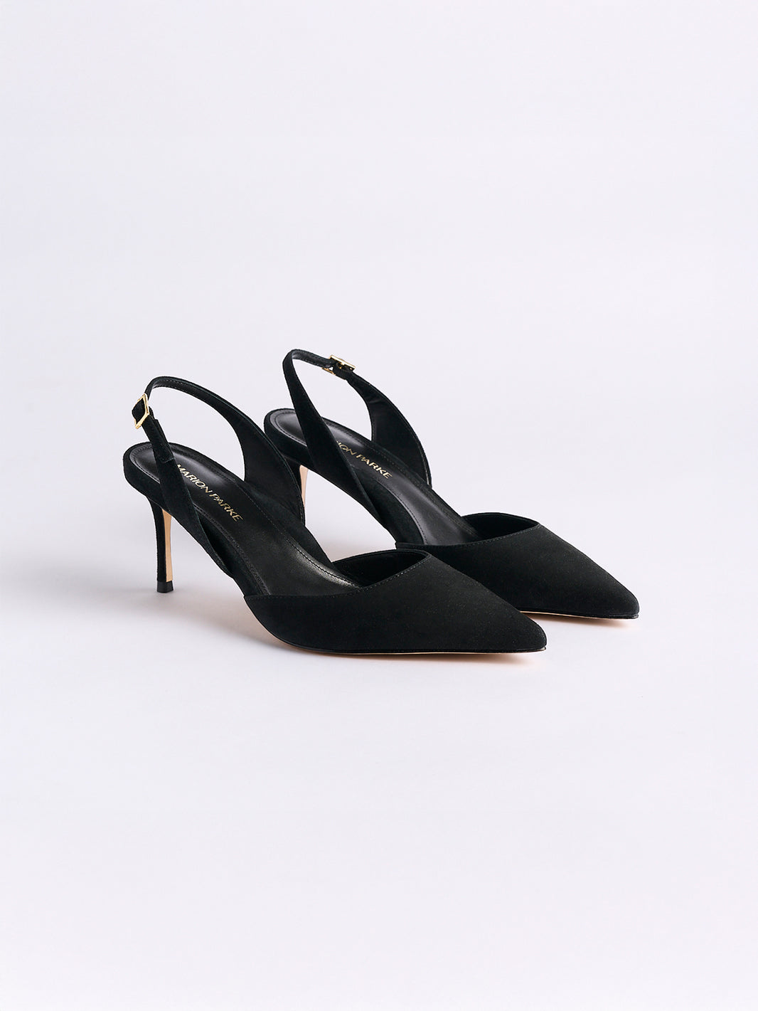 Classic Slingback 70 | Black Suede