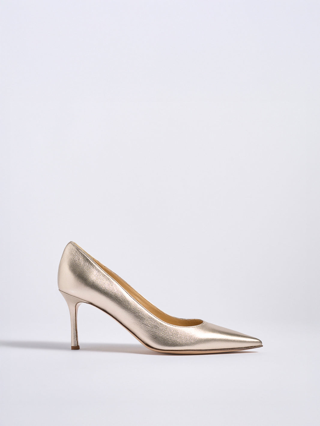 Classic Pump 70 | Beige Metallic