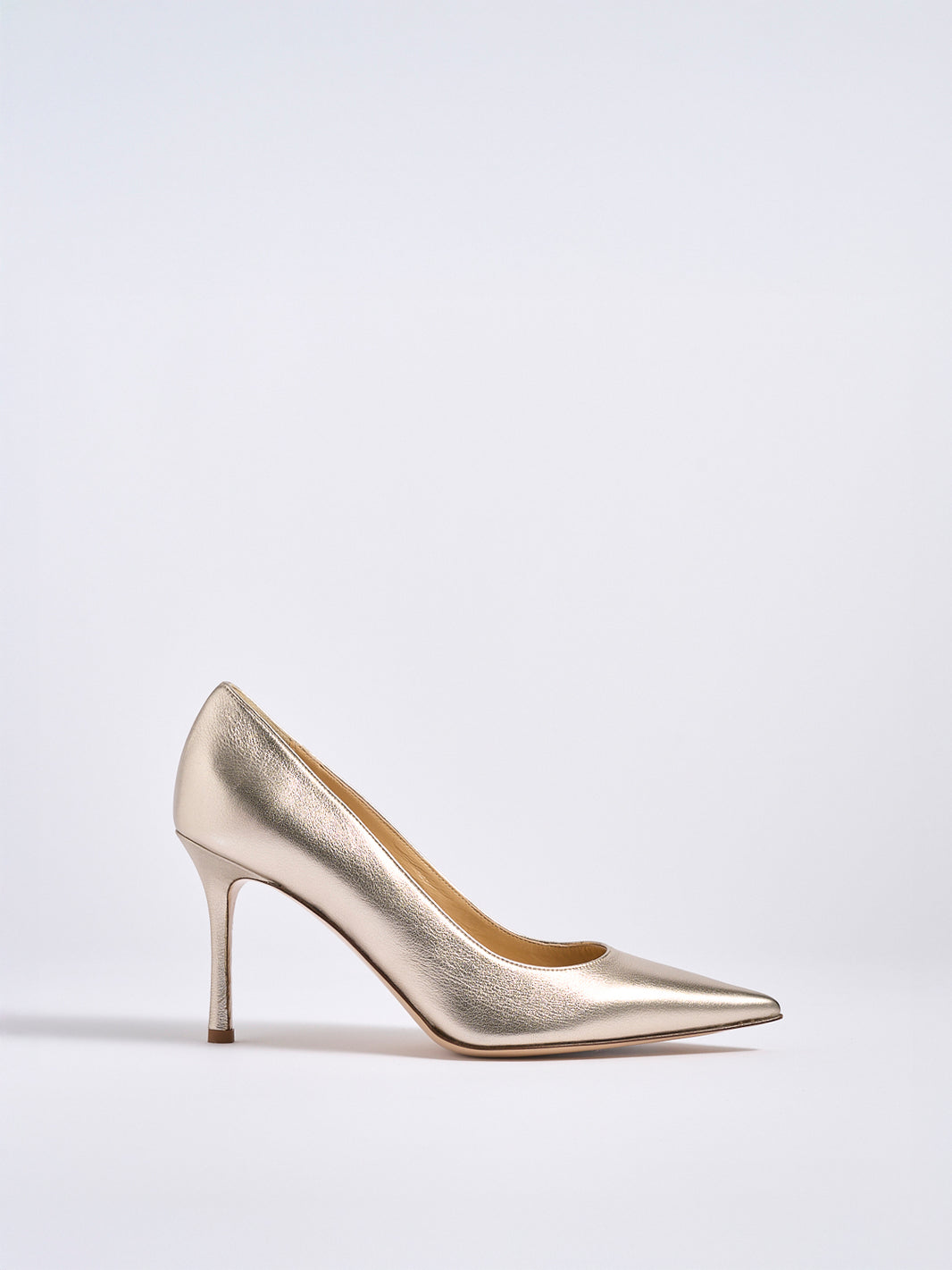 Classic Pump 85 | Beige Metallic