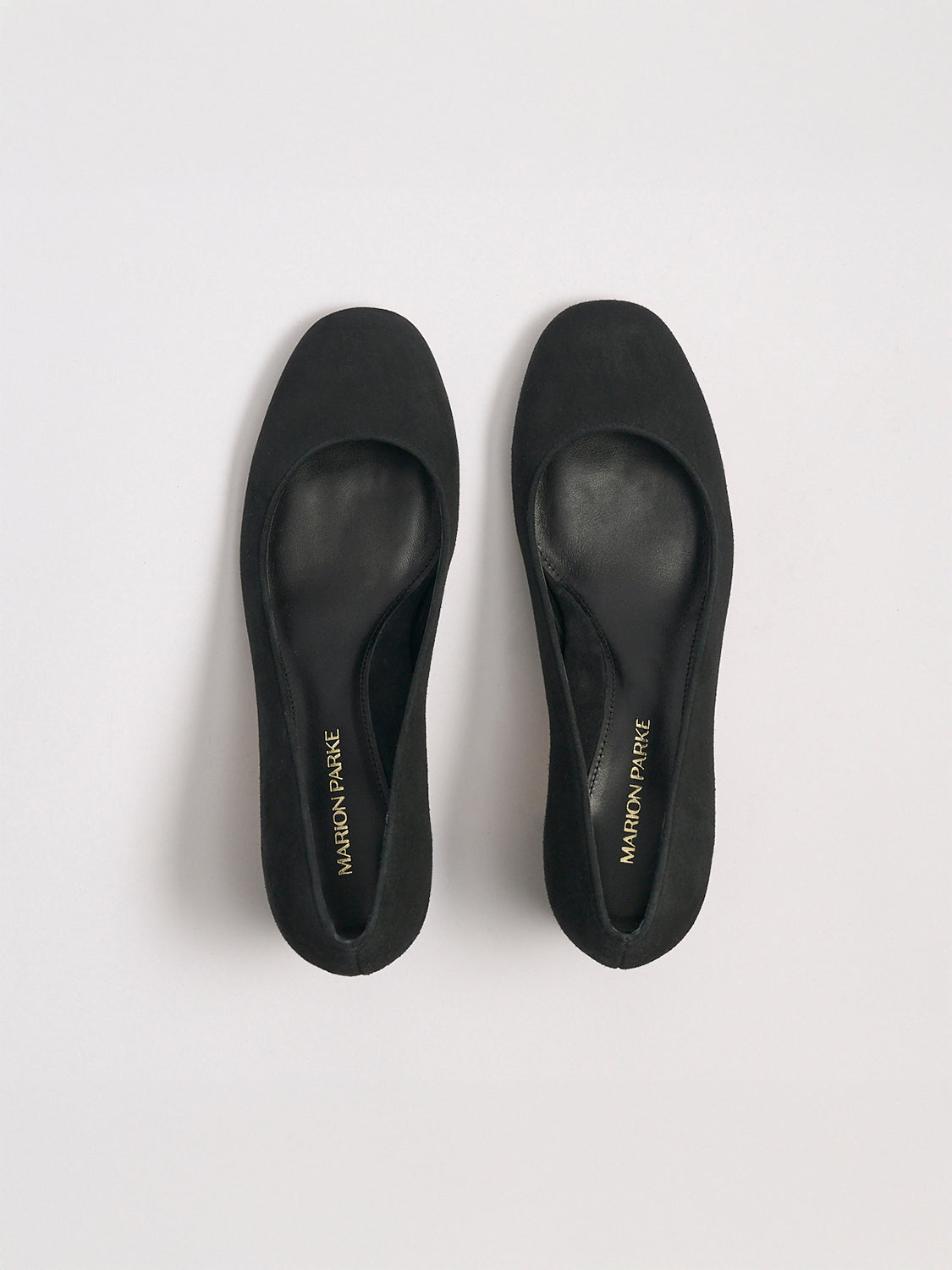 Block Heel Pump 60 | Black Suede