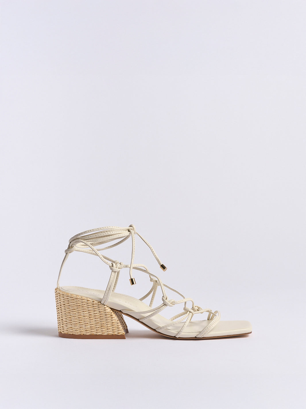 Cassandra Block Heel | Ivory