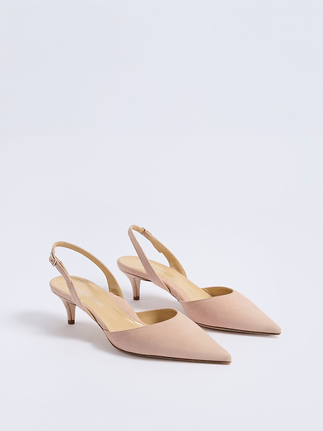 Classic Slingback 45 | Powder Suede