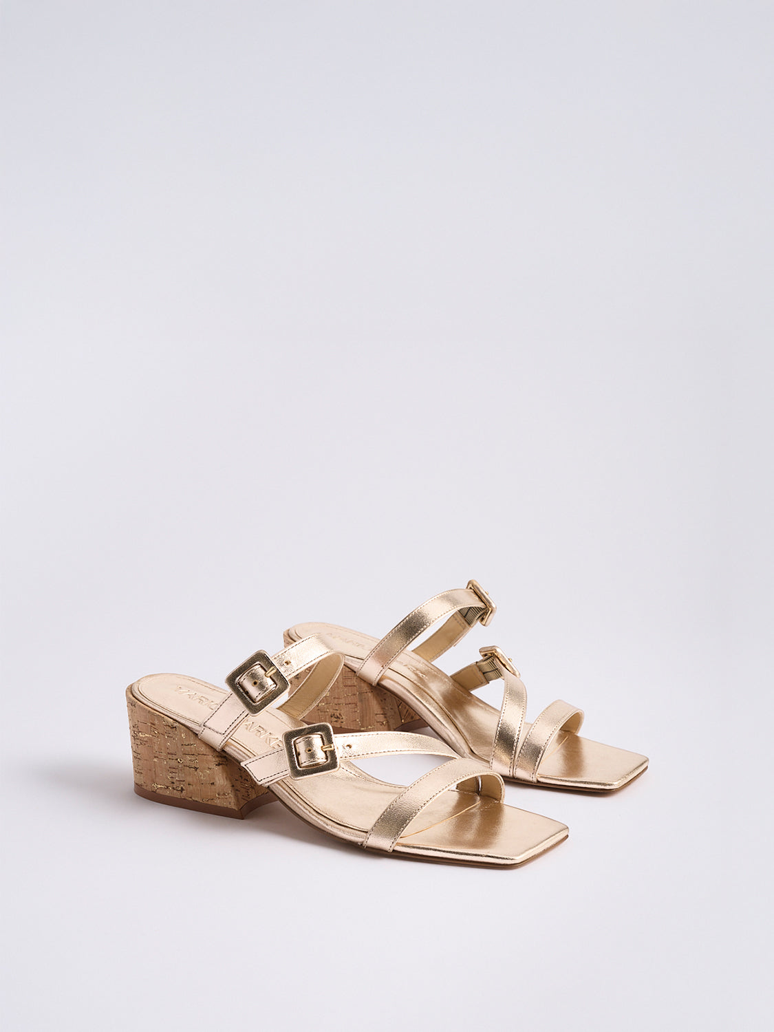 Cleo 50 Sandal | Soft Gold